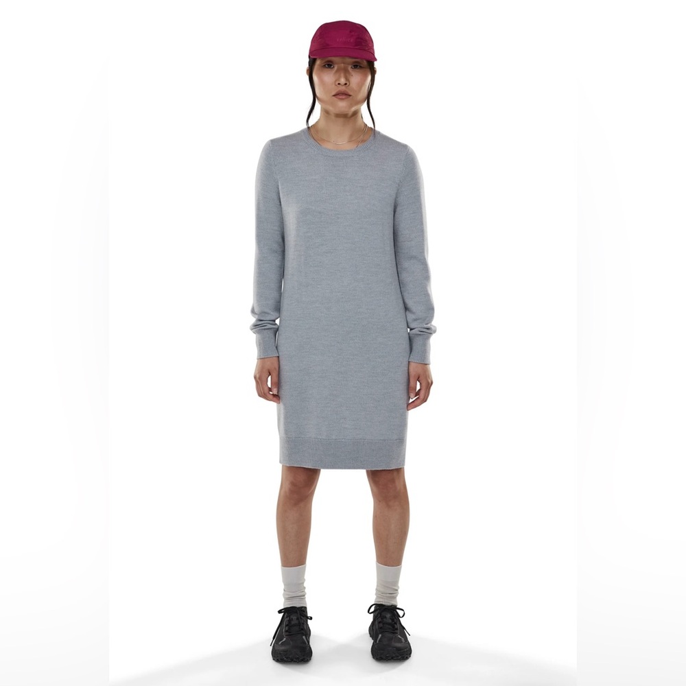 Vallier Peckham Merino Sweater Dress Size M in Black